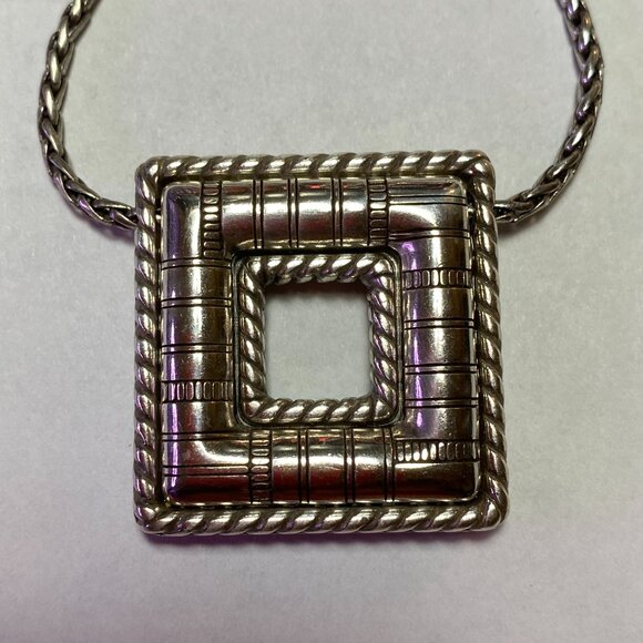 BRIGHTON CABANA REVERSIBLE PENDANT NECKLACE - Picture 8 of 8